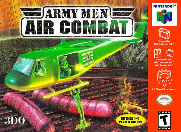 Army Men: Air Combat box art