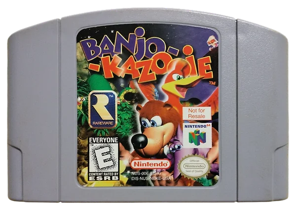 Banjo-Kazooie Box Art