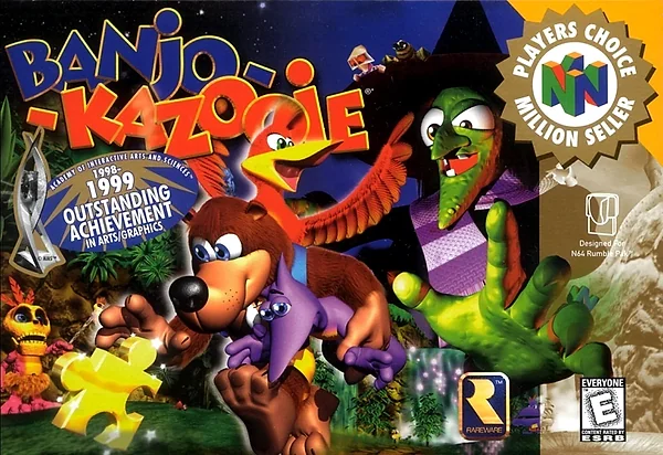 Banjo-Kazooie box art