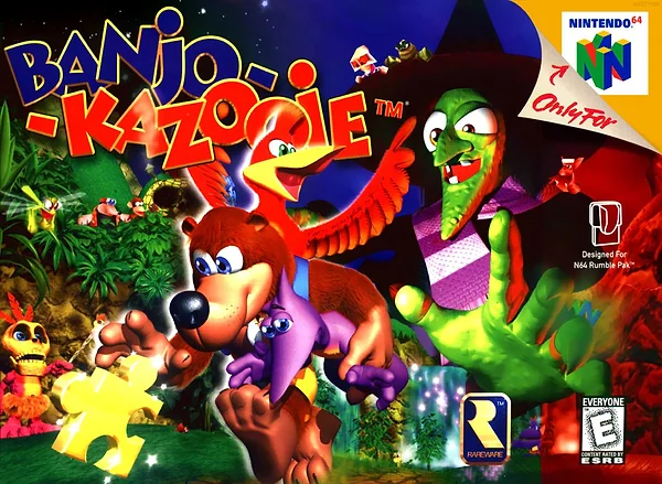 Banjo-Kazooie box art