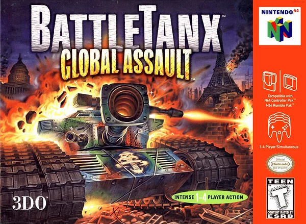 BattleTanx: Global Assault Box Art