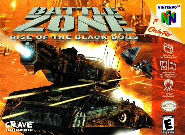 Battlezone: Rise of the Black Dogs box art