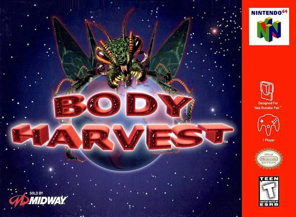 Body Harvest box art