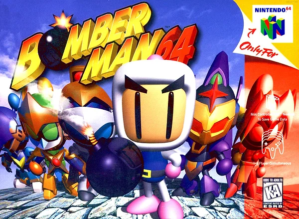 Bomberman 64 box art