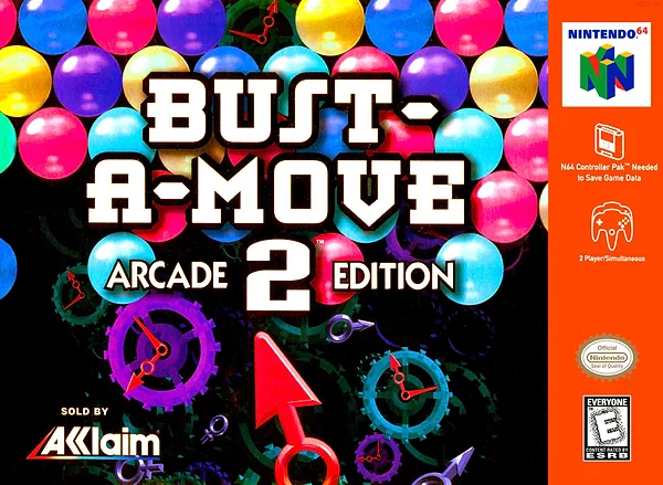 Bust-A-Move 2: Arcade Edition Box Art
