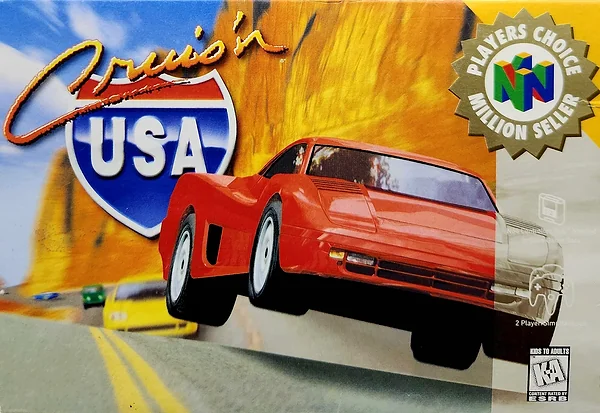 Cruis'n USA box art