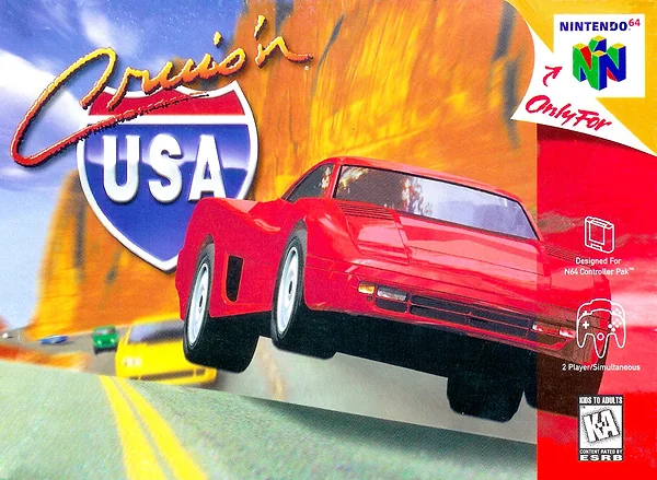 Cruis'n USA box art