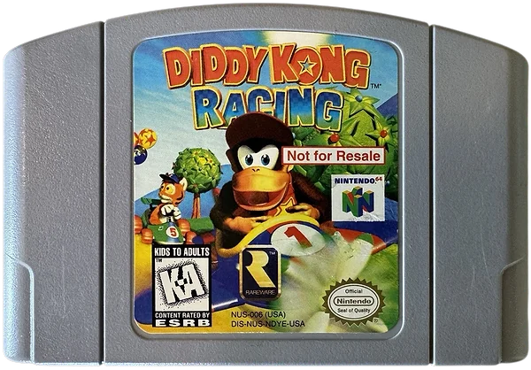 Diddy Kong Racing box art