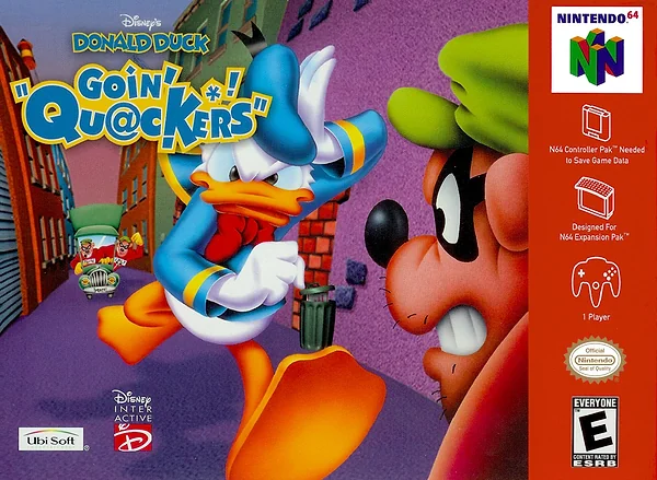 Donald Duck: Goin' Quackers box art