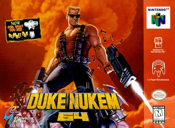 Duke Nukem 64 Box Art