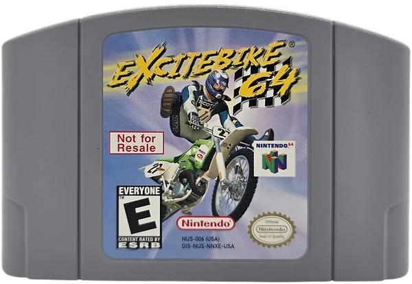 Excitebike 64 Box Art
