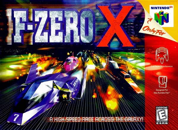 F-Zero X Box Art