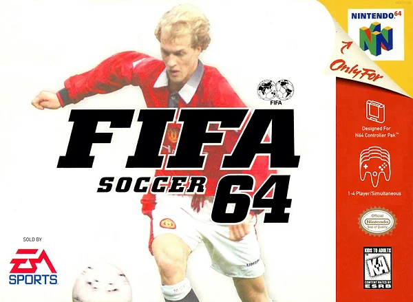 FIFA Soccer 64 box art