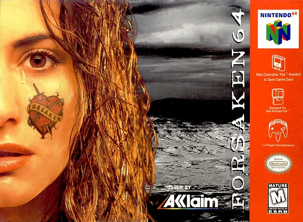 Forsaken 64 box art