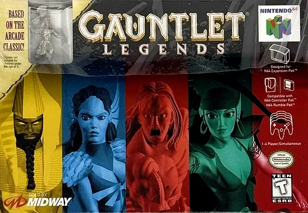Gauntlet Legends Box Art