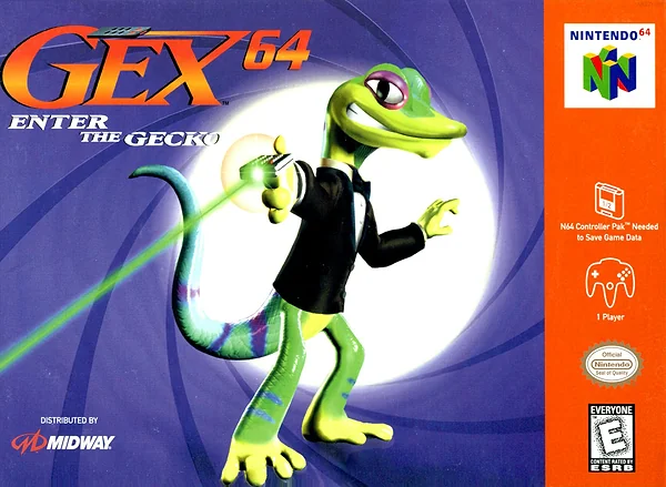 Gex 64: Enter the Gecko Box Art