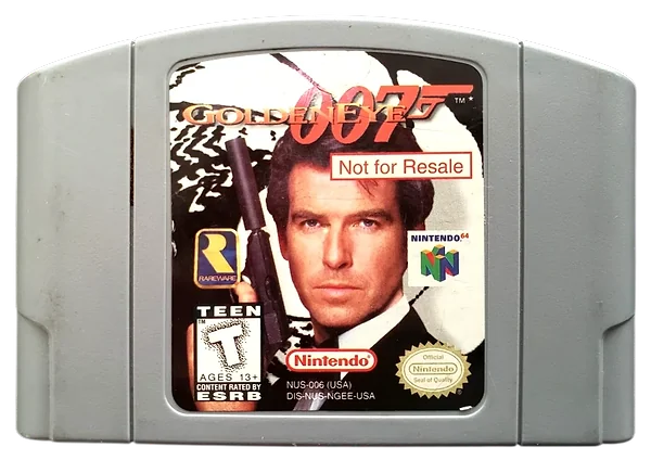GoldenEye 007 box art
