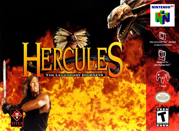Hercules: The Legendary Journeys box art
