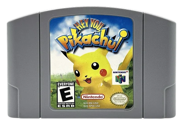 Hey You, Pikachu! Box Art