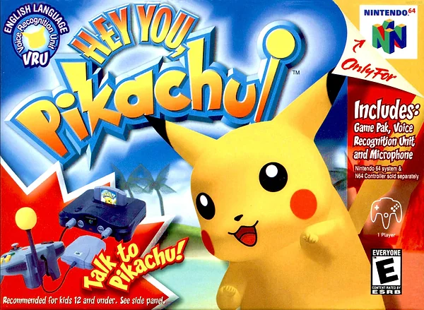 Hey You, Pikachu! box art