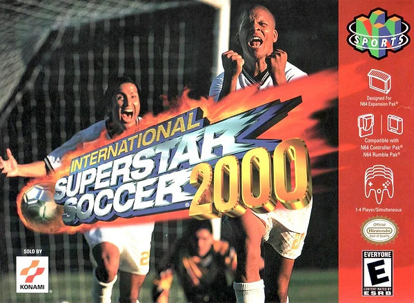 International Superstar Soccer 2000 box art