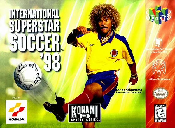 International Superstar Soccer 98 box art