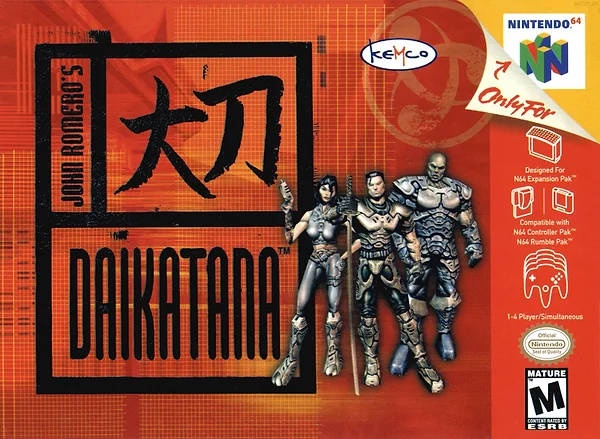 Daikatana Box Art
