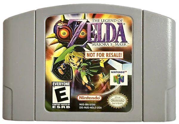 Legend of Zelda: Majora's Mask box art