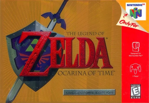 Legend of Zelda: Ocarina of Time box art