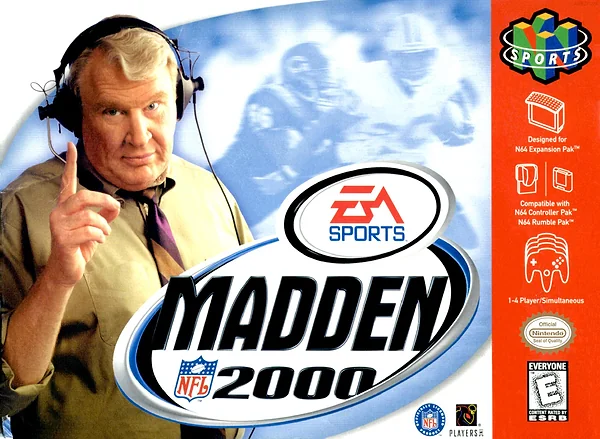 Madden NFL 2000 box art