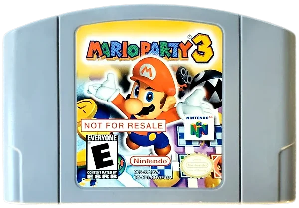 Mario Party 3 box art