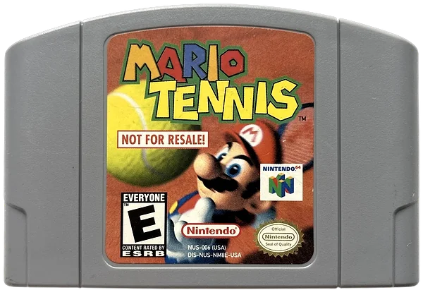 Mario Tennis Box Art