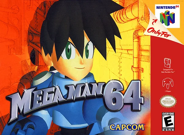 MegaMan 64 Box Art