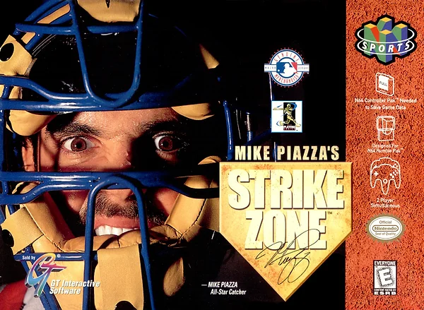 Mike Piazza's Strike Zone box art