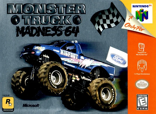 Monster Truck Madness 64 box art