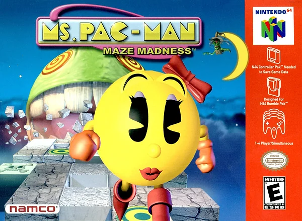 Ms. Pac-Man: Maze Madness Box Art