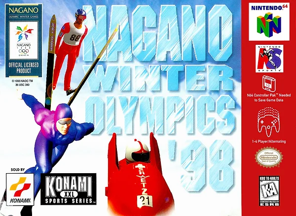 Nagano Winter Olympics '98 Box Art