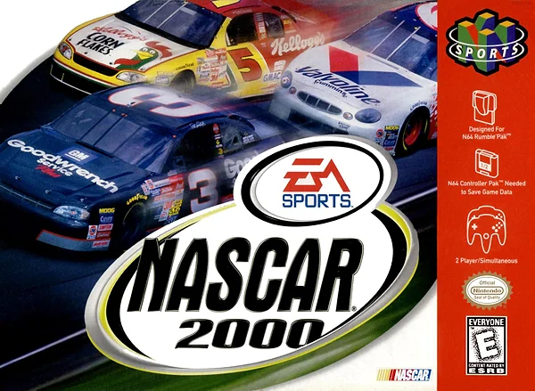 NASCAR 2000 box art