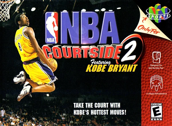 NBA Courtside 2: Featuring Kobe Bryant Box Art