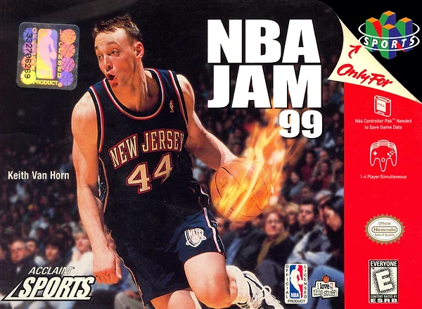 NBA Jam 99 Box Art