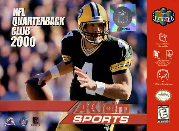 NFL Quarterback Club 2000 box art