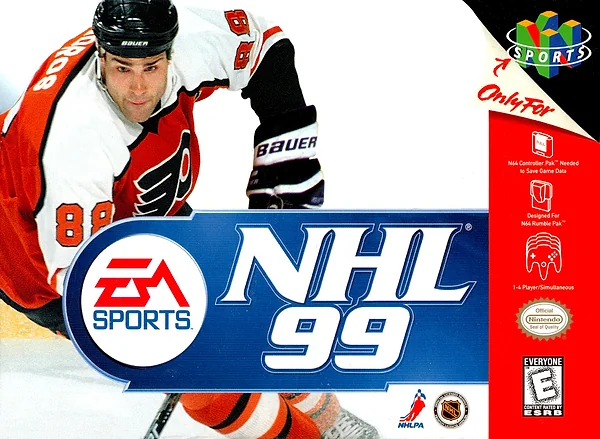 NHL 99 Box Art