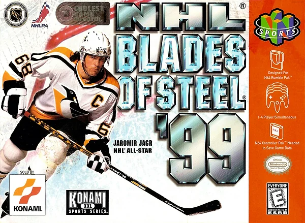 NHL Blades of Steel '99 Box Art