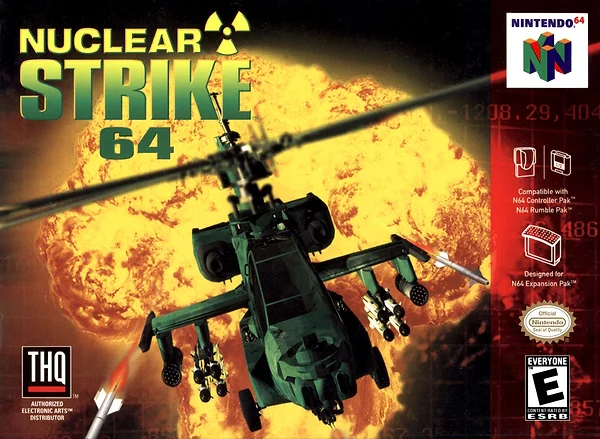 Nuclear Strike 64 box art