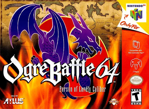 Ogre Battle 64: Person of Lordly Caliber box art