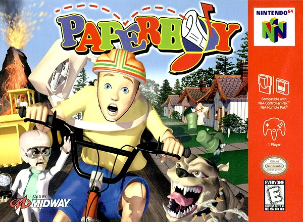 Paperboy box art