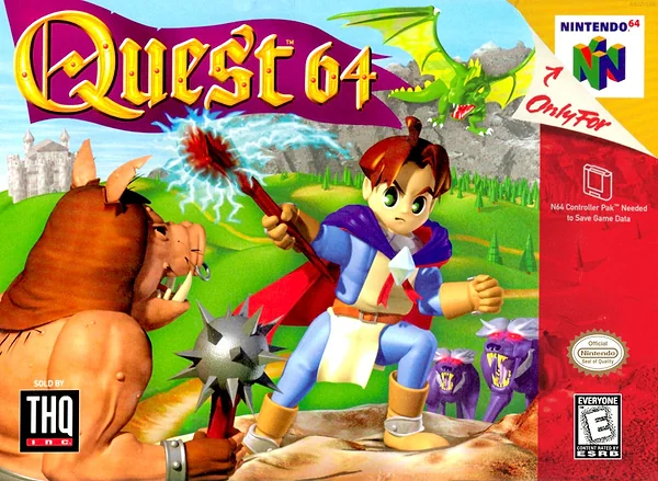 Quest 64 box art