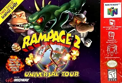 Rampage 2: Universal Tour box art