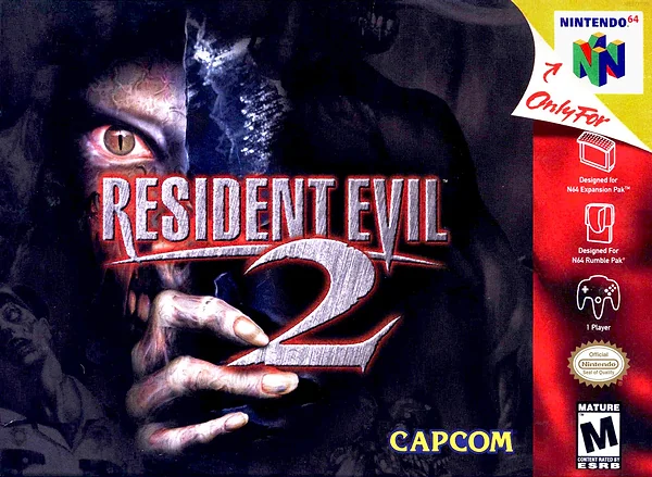 Resident Evil 2 box art