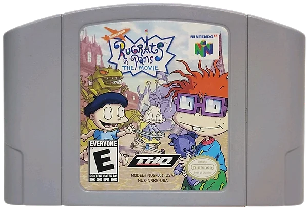 Rugrats in Paris: The Movie box art